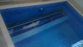 Typ F - podhladinová inštalácia pri dne bazéna v murovanej šachte